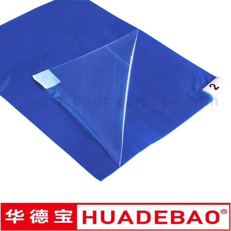 Cleanroom Antistatic Blue Disposable Cleaning Dust Sticky Door Mat Dust Proof Sticky Mat