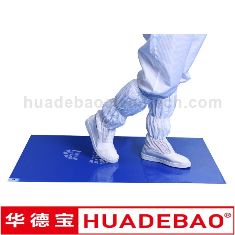 Hospital Use Portable Washable Disposable Decontaminating Mat Cleanroom Floor Sticky/Tacky/Cleanroom