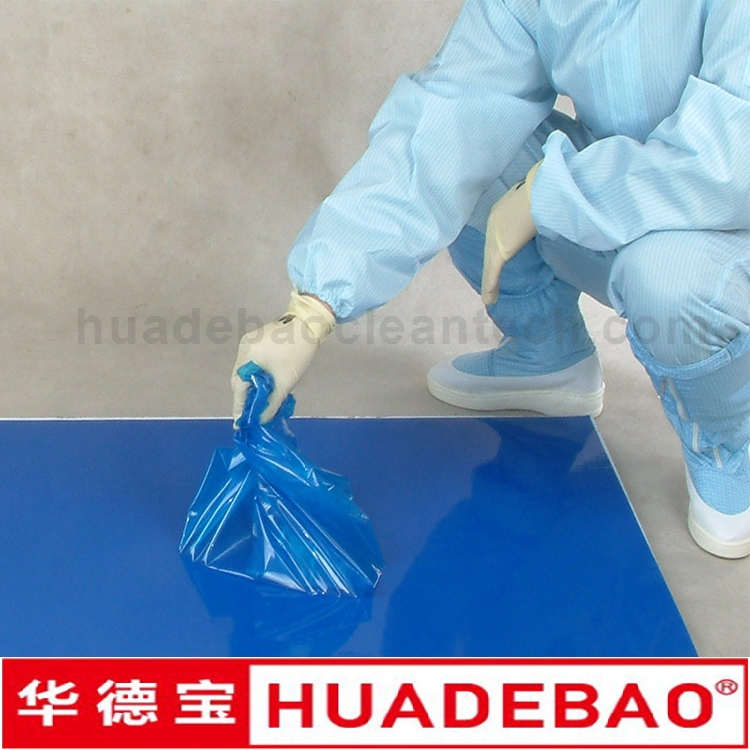 High Strength Dust Control Door Floor Tacky Anti Slip Suface Adhesive Disposable PE ESD Sticky Mat