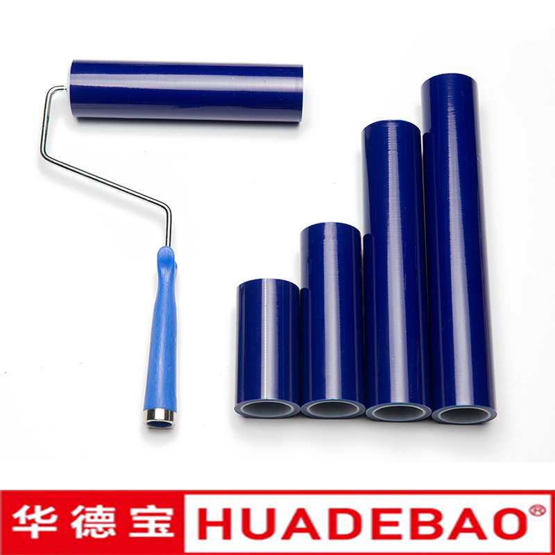 Dust Remove High Adhesive Cleaning Sticky Roller PE Washable Lint Sticky Roller for Floor Industrial