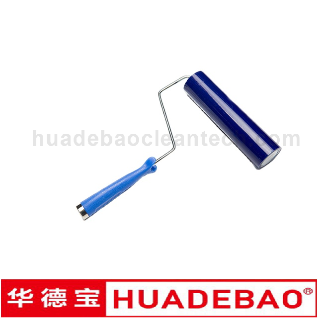 Dust Remove High Adhesive Cleaning Sticky Roller PE Washable Lint Sticky Roller for Floor Industrial