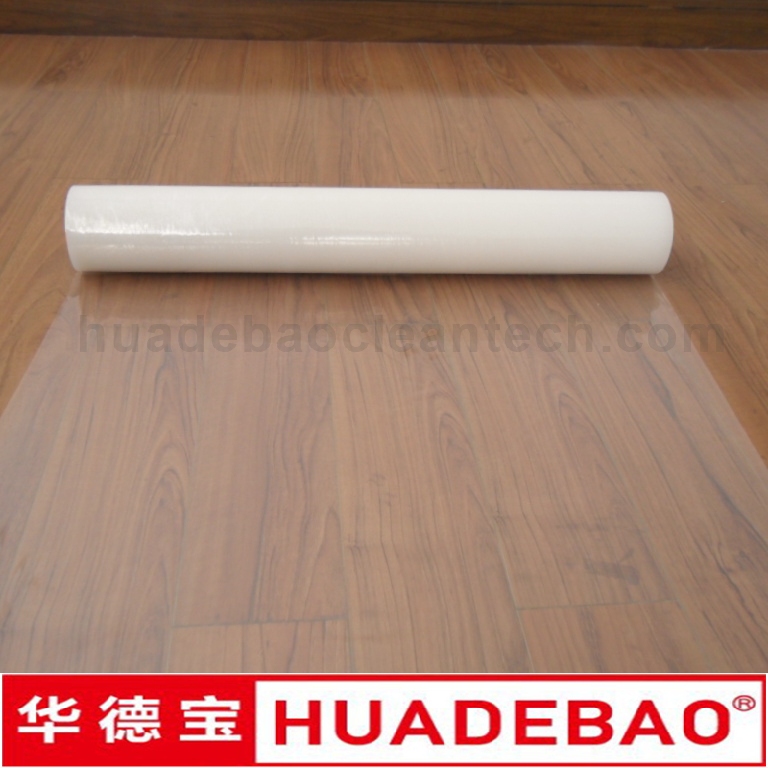 Custom Anti-Dust Self Adhesive Transparent Carpet PE Protective Film