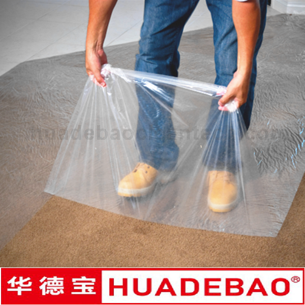 Self Adhesive Carpet Plastic Film for Carpet Surface Protection