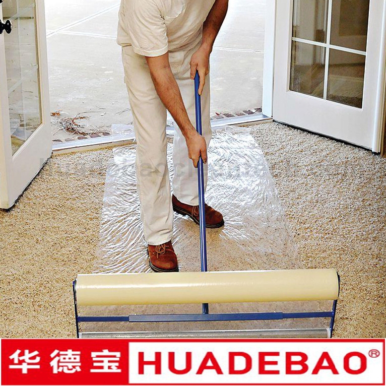 China Manufacture Waterproof Self-Adhesive Clear Carpet Protector Film 