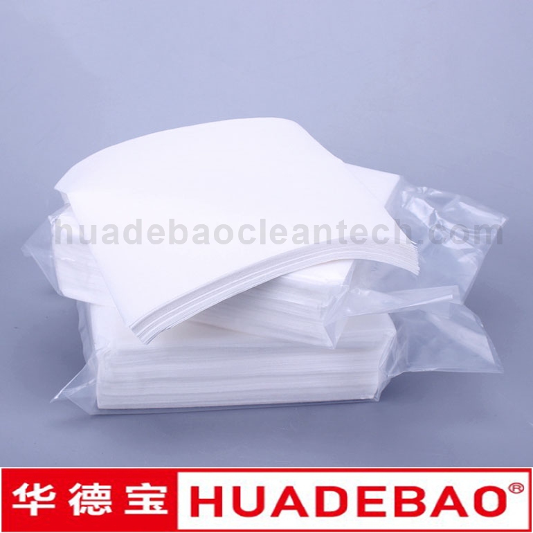 Factory 100% Polyester Laser Sealed Lint Free Clean Room Wipers