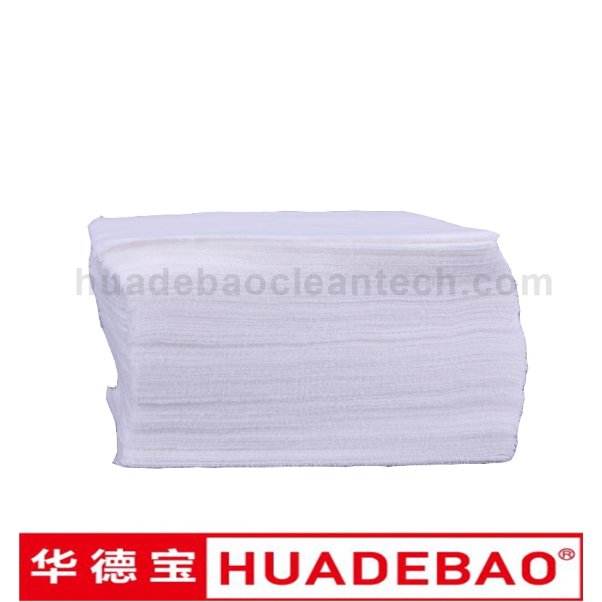 Cellulose Polyester Nonwoven Cleanroom Wiper Cleaning Paper