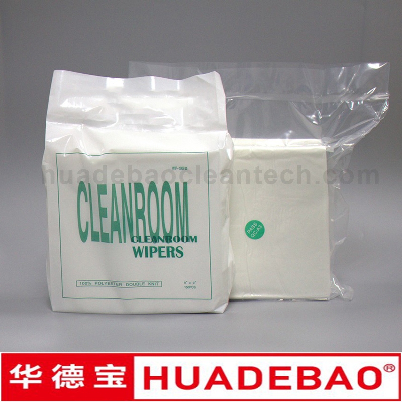 Microfiber Dust-Free Cloth Electronics Factory Industrial Wipe Cloth Anti-Static Cleanroom Wiper