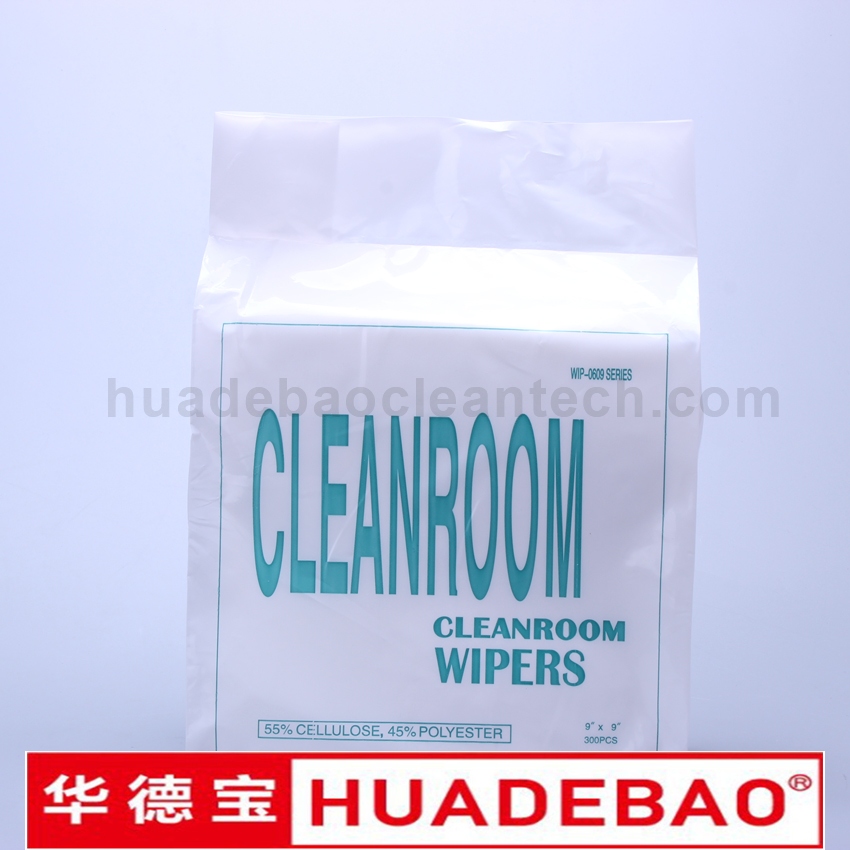 Factory 100% Polyester Laser Sealed Lint Free Clean Room Wipers