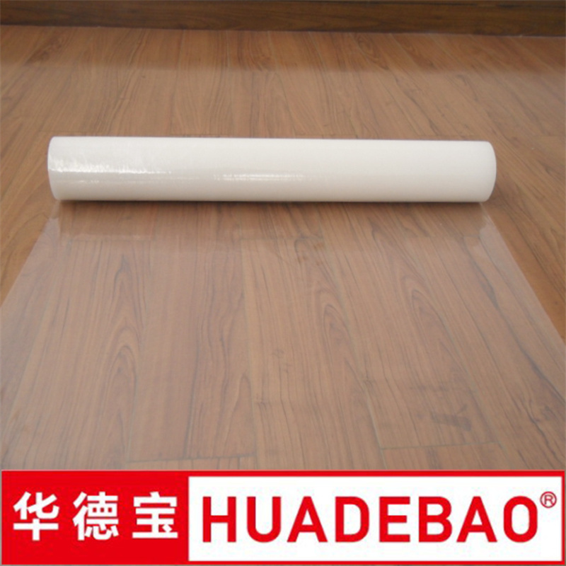 PE Protective Transparency Film for Carpet Protection with No Residue Glue Left