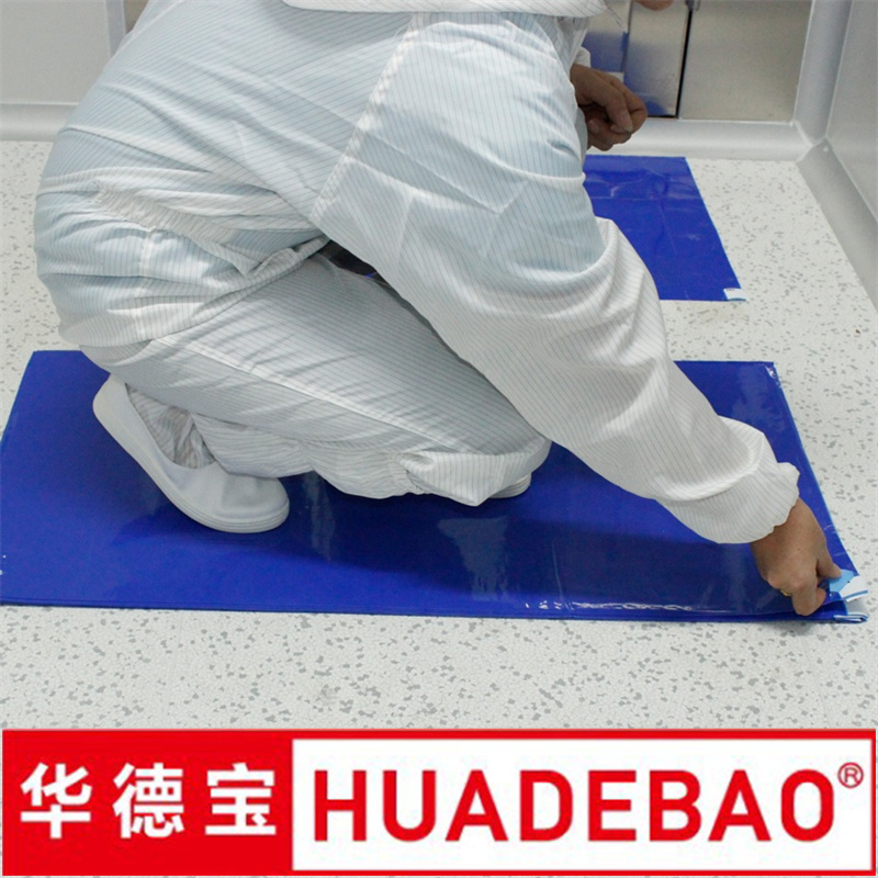 Blue Disposable Cleaning Dust Sticky Door Mat Dust Proof Sticky Mat/Cleanroom Antistatic ESD Dust St