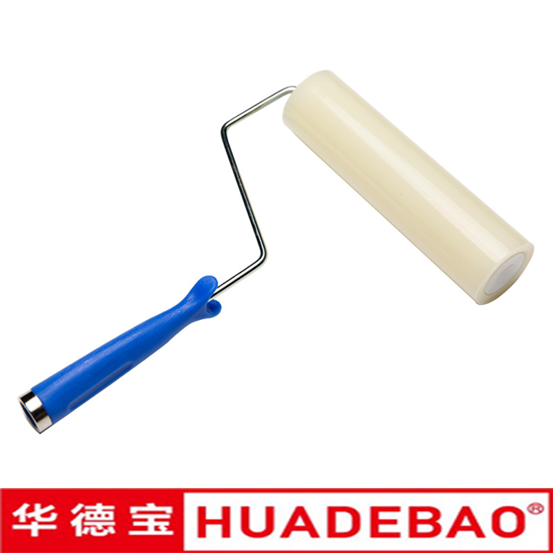 Hot Sale PE Cleanroom Washable Lint Cleaning Sticky Roller 4inch for Floor Industrial