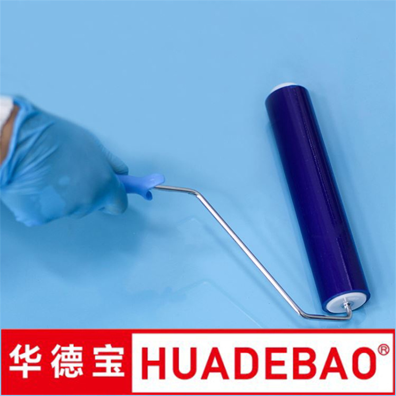 High Tackiness Peelable PE Cleanroom Sticky Roller