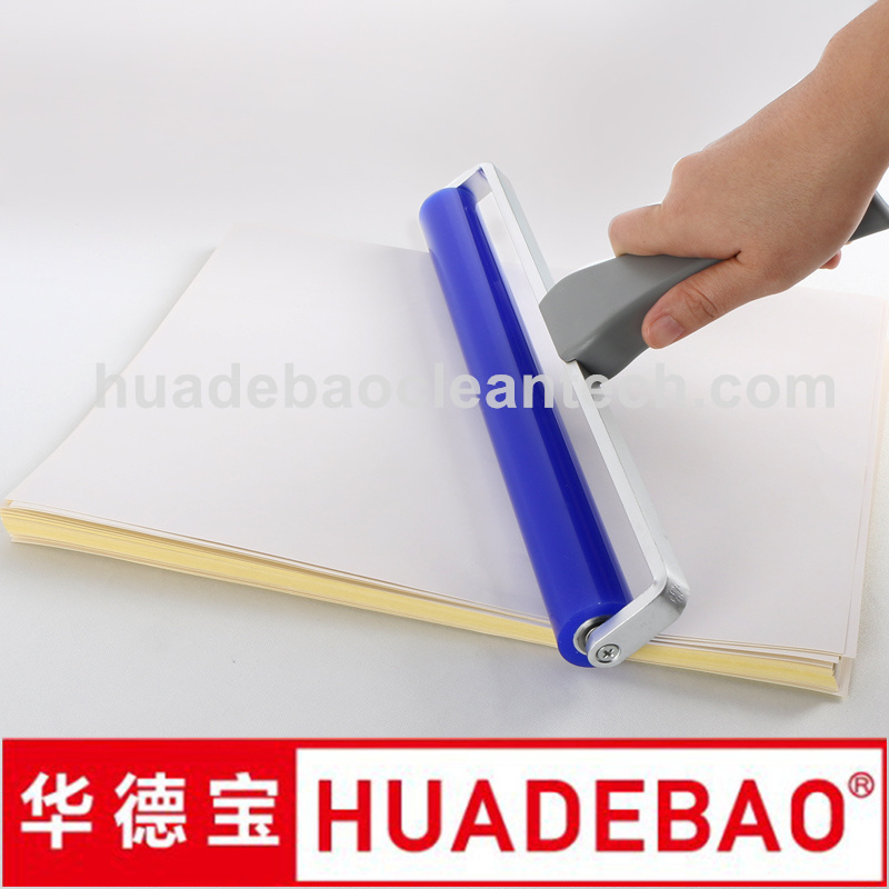 Plastic Handle Dust Cleaning Silicon Roller