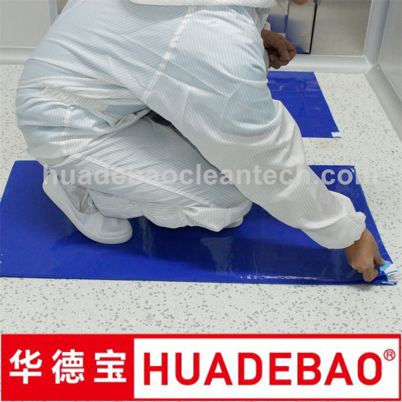 Blue Disposable Cleaning Dust Sticky Door Mat Dust Proof Sticky Mat/Cleanroom Antistatic ESD Dust St