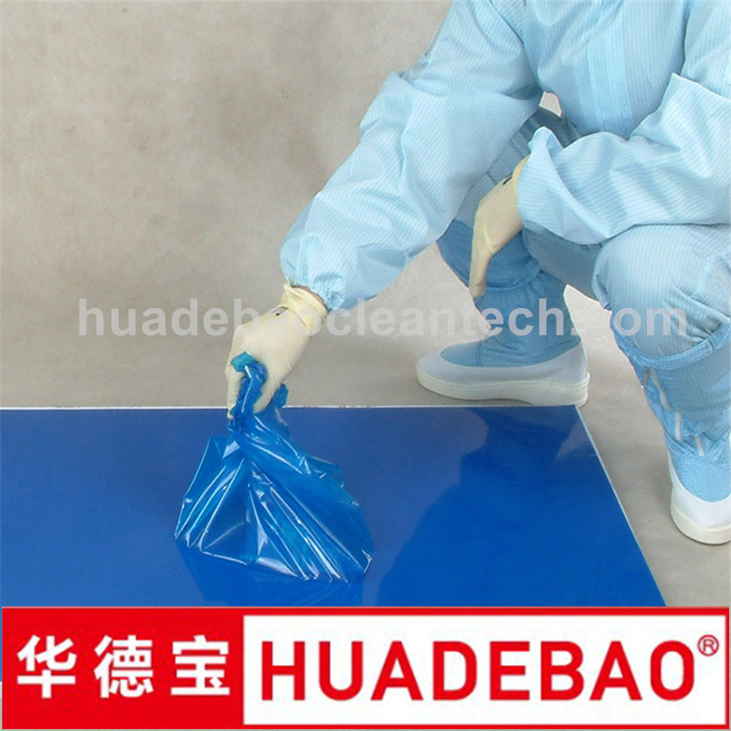 Blue Disposable Cleaning Dust Sticky Door Mat Dust Proof Sticky Mat/Cleanroom Antistatic ESD Dust St