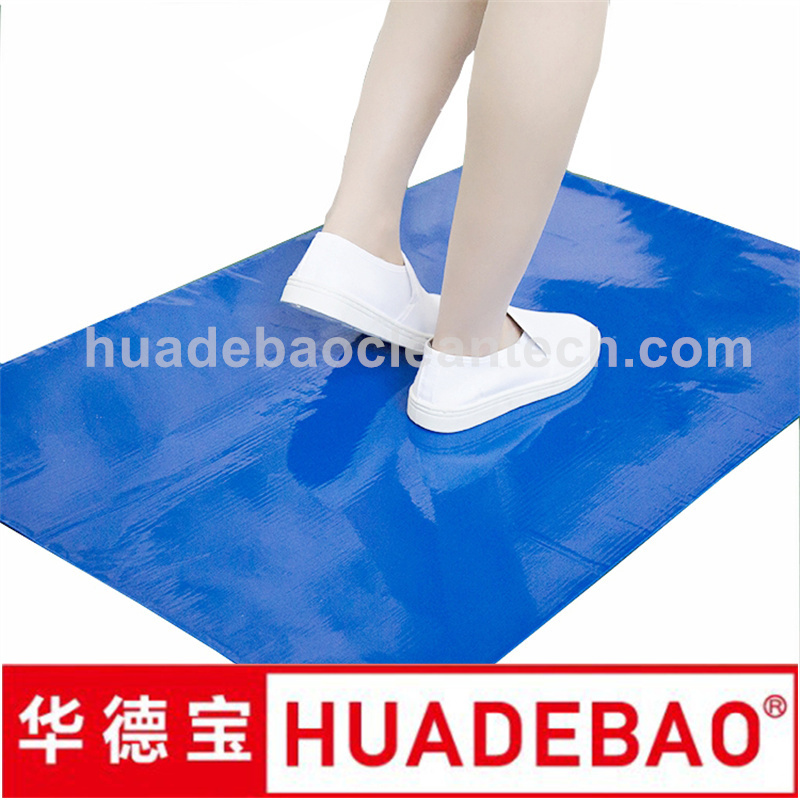 Blue Disposable Cleaning Dust Sticky Door Mat Dust Proof Sticky Mat/Cleanroom Antistatic ESD Dust St