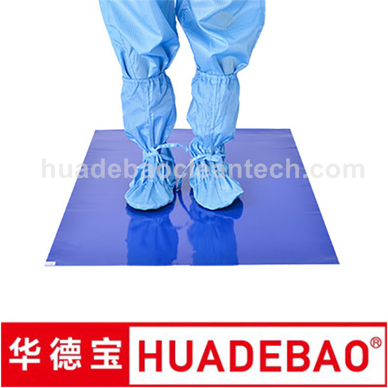 Hospital Use Portable Washable Disposable Decontaminating Mat Cleanroom Floor Sticky/Tacky/Cleanroom