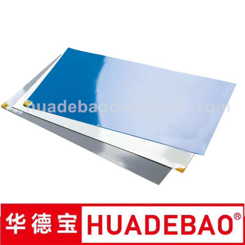 Hospital Use Portable Washable Disposable Decontaminating Mat Cleanroom Floor Sticky/Tacky/Cleanroom