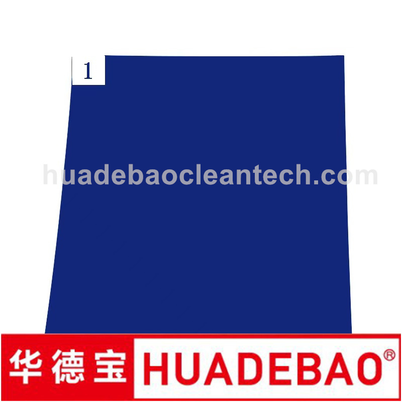 30 Layers Blue/White Color Cleanroom ESD Floor Tack Door Surface Adhesive Sticky Mats