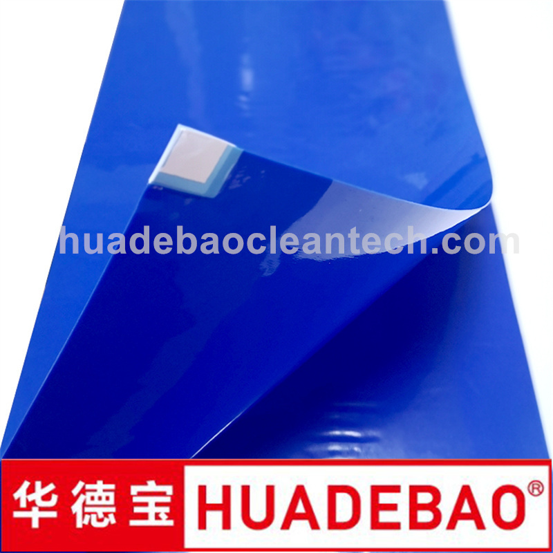 30 Layers Blue/White Color Cleanroom ESD Floor Tack Door Surface Adhesive Sticky Mats