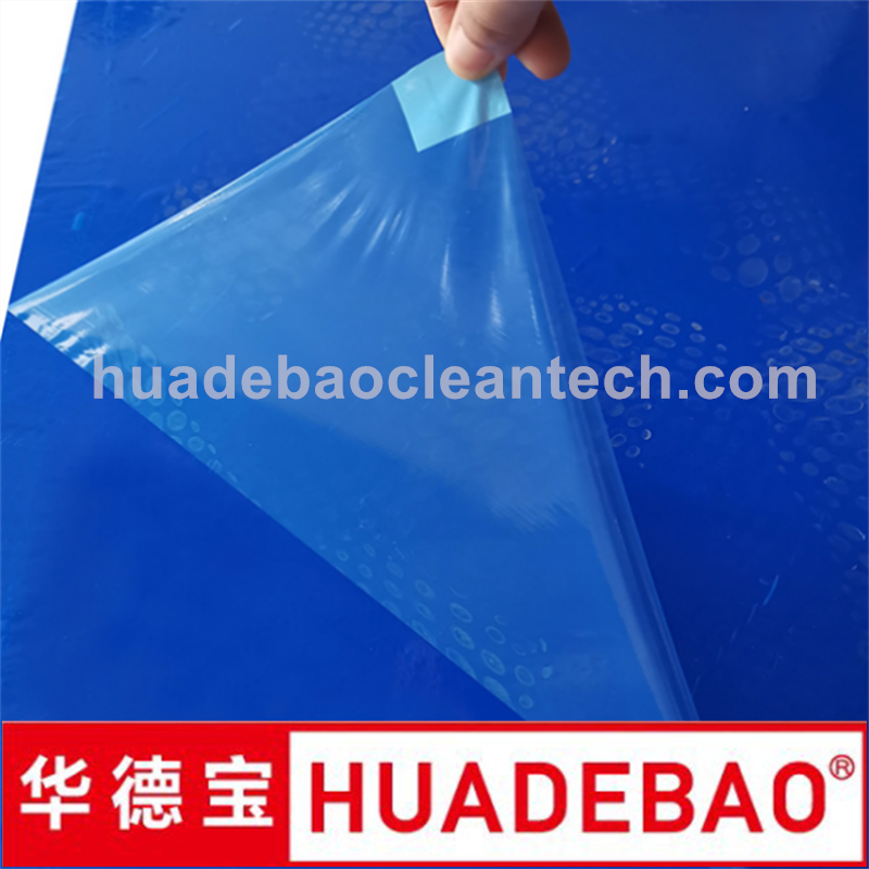 ESD PE Cleanroom Sticky Mat Peelable Floor Door Dust Control Mats Hospital Adhesive Tacky Anti Slip 