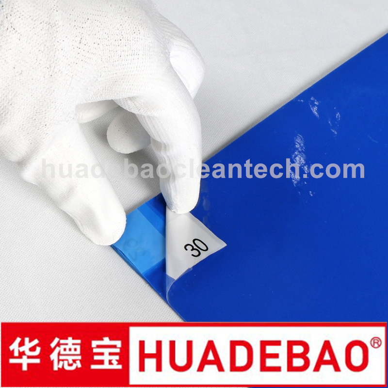 ESD PE Cleanroom Sticky Mat Peelable Floor Door Dust Control Mats Hospital Adhesive Tacky Anti Slip 