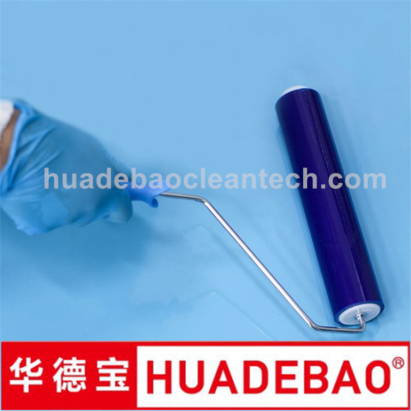 High Tackiness Peelable PE Cleanroom Sticky Roller