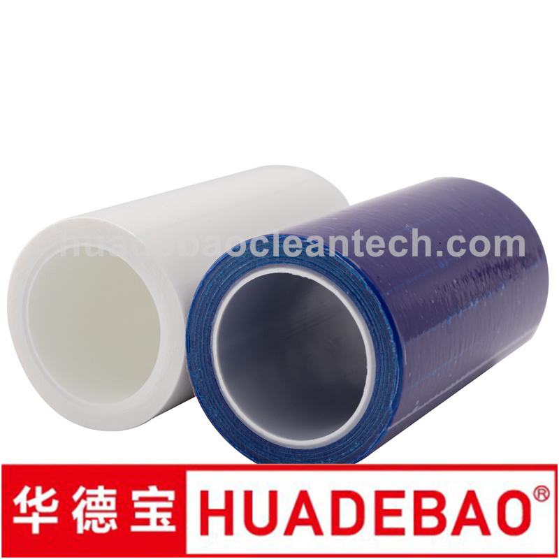 Industrial 8 Inch Dust Removal PE Cleanroom Sticky Cleaning Roller