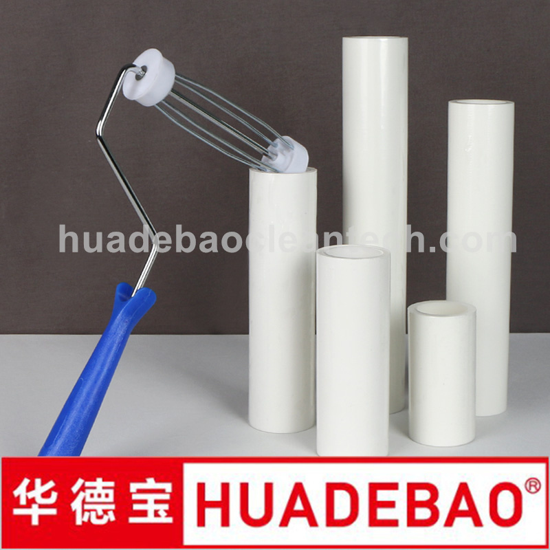 High Tackiness Peelable PE Cleanroom Sticky Roller