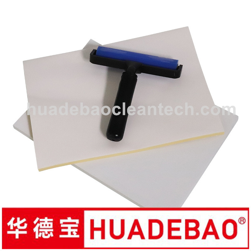 Disposable Peelable Dust Removal 33 X 24cm Dcr Sticky Pad for Silicone Sticky Roller Use