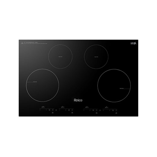 Multi-head embedded induction cooker