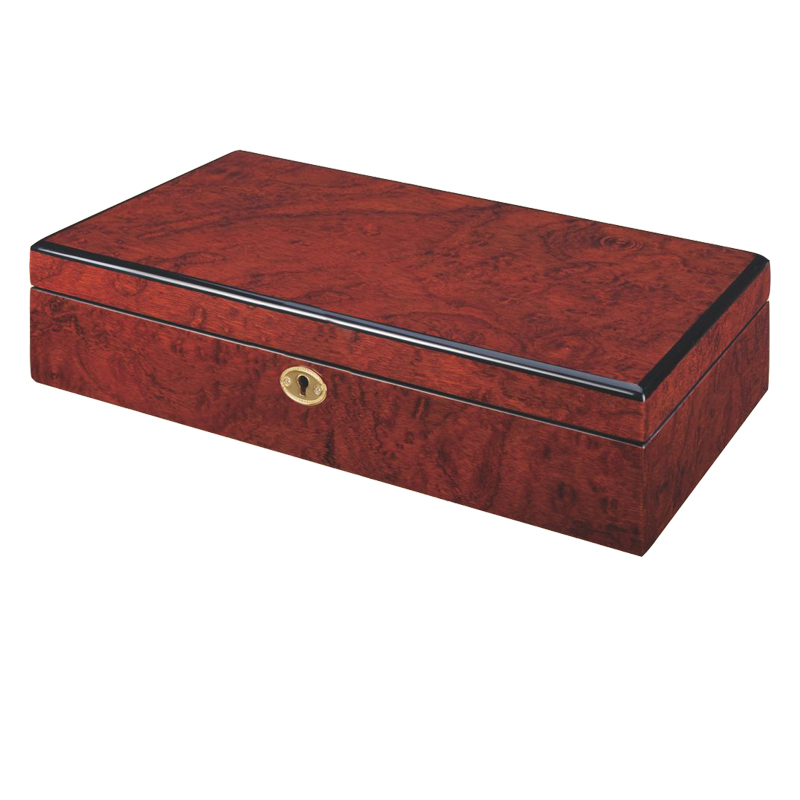 Custom Logo Storage Single Luxury Wood Watch Box & Case Ladies Simple Wooden watch box