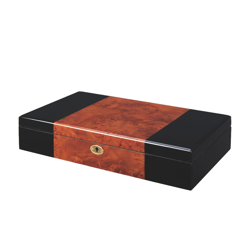 High quality magnetic luxury clear fancy custom solid rectangle elegant smart wooden watch boxes 