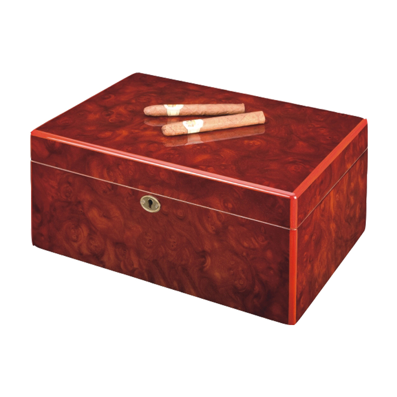 Handmade Large Capacity Luxury Cedar Wood Cigar Humidor Accessories Humidor Gift Set With Tray 