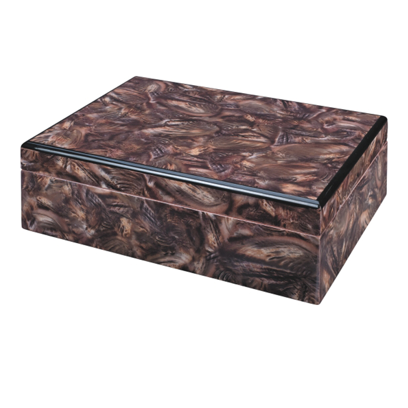 High-end piano painting cigar box cedar wood humidor cigar case cigar humidor cabinet