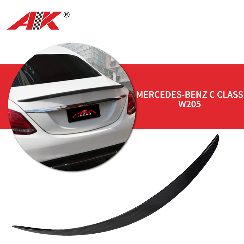 AK-6208 Mercedes-Benz C class W205 Rear Spoiler 