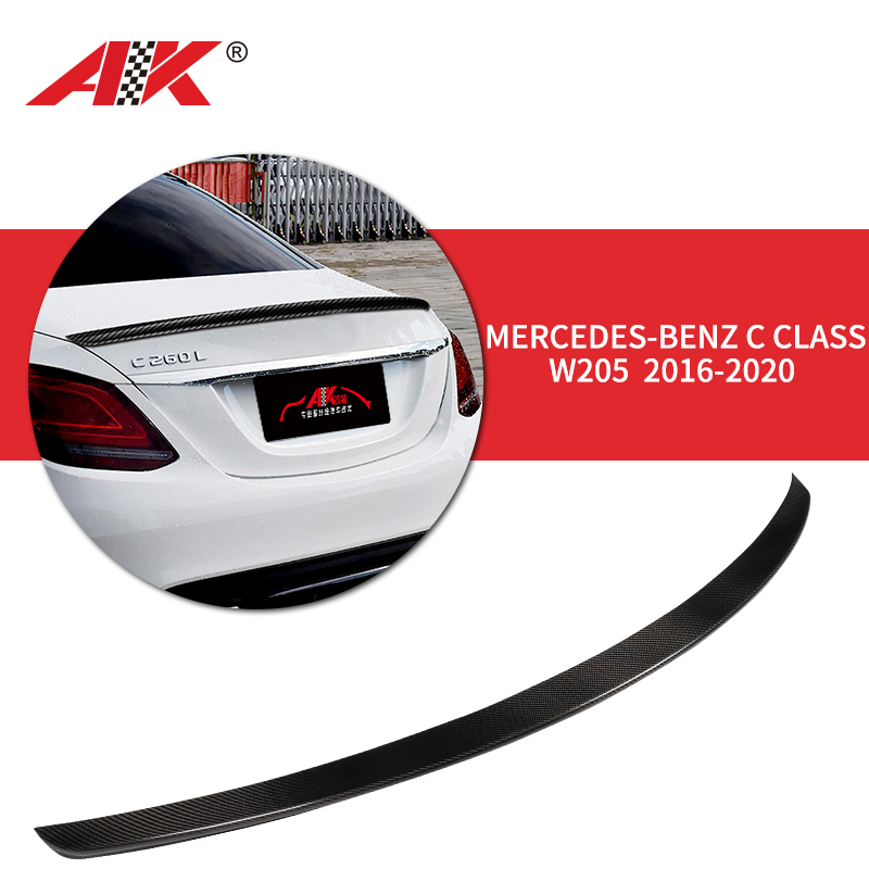 AK-6216 Mercedes-Benz C class W205  2016-2020 Rear Spoiler 