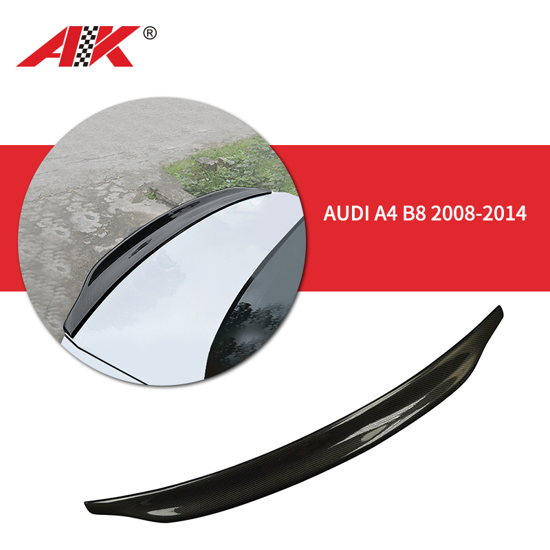 AK-6301 AUDI A4 B8 2008-2014  Rear Spoiler 