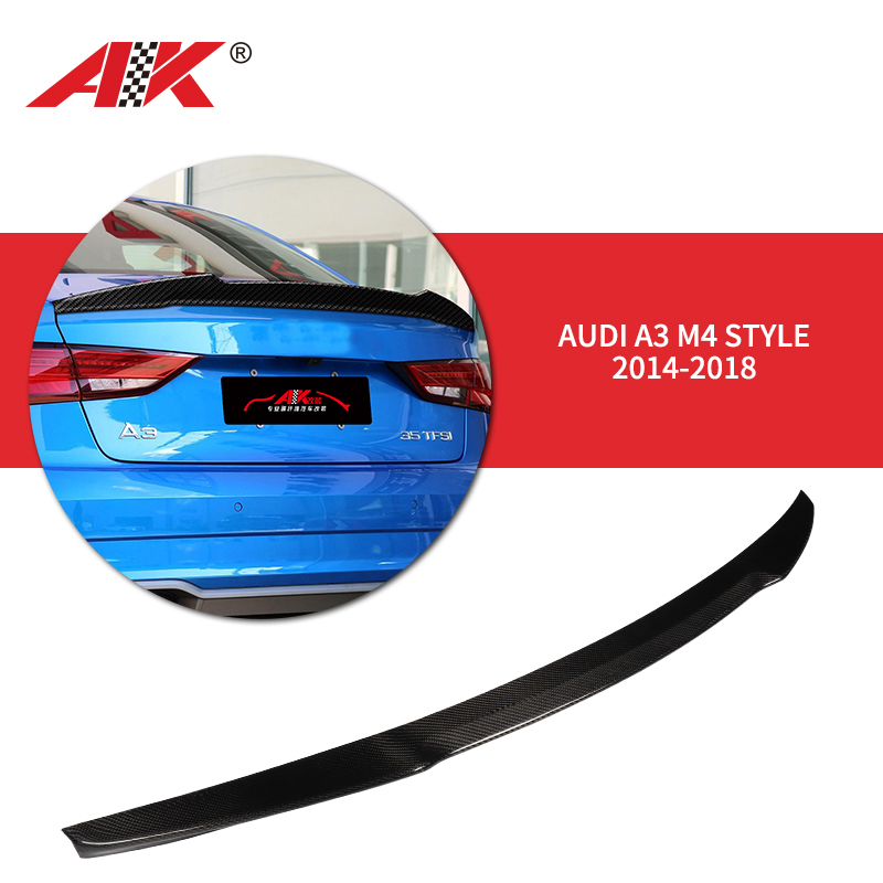 AK-6305  AUDI A3 M4 style 2014-2018  Rear Spoiler 