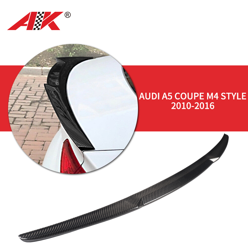 AK-6310 AUDI A5 COUPE M4 style 2010-2016 Rear Spoiler 