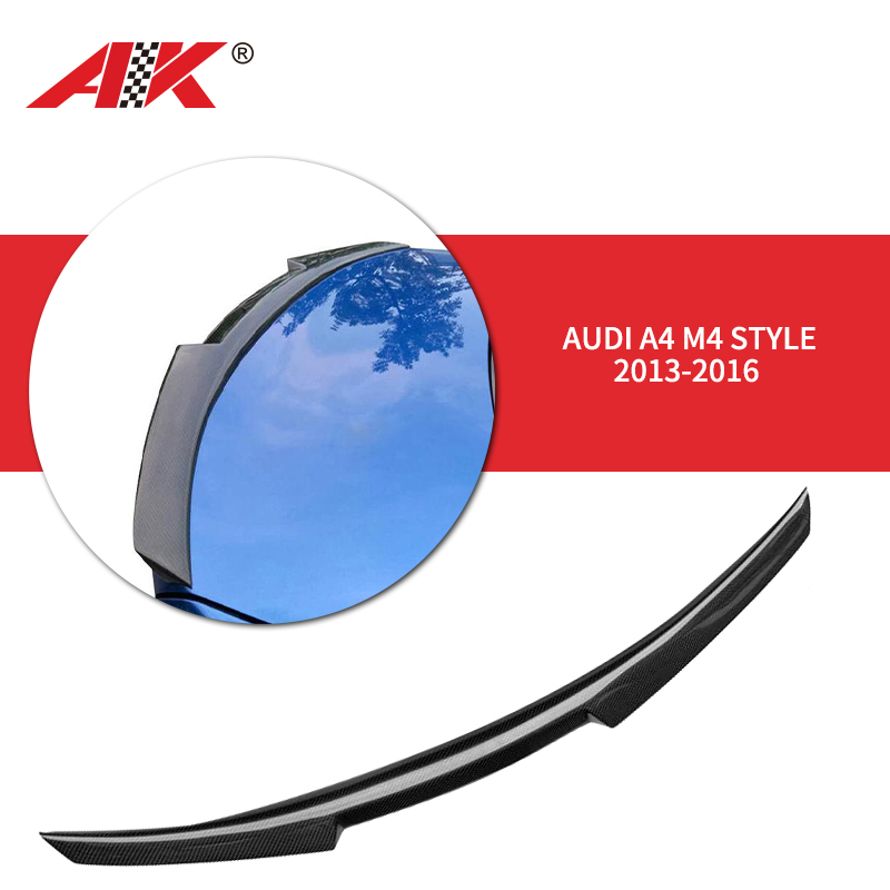 AK-6315 AUDI A4 M4 style 2013-2016 Rear Spoiler 