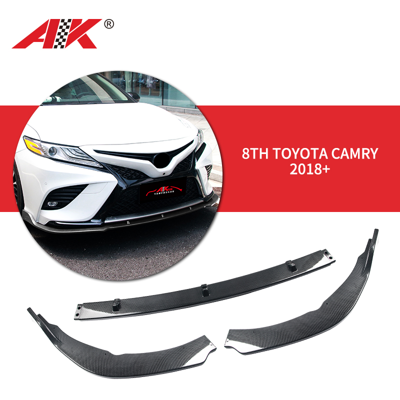 AK-89628 8th Honda Camry 2018-on front bumper lip