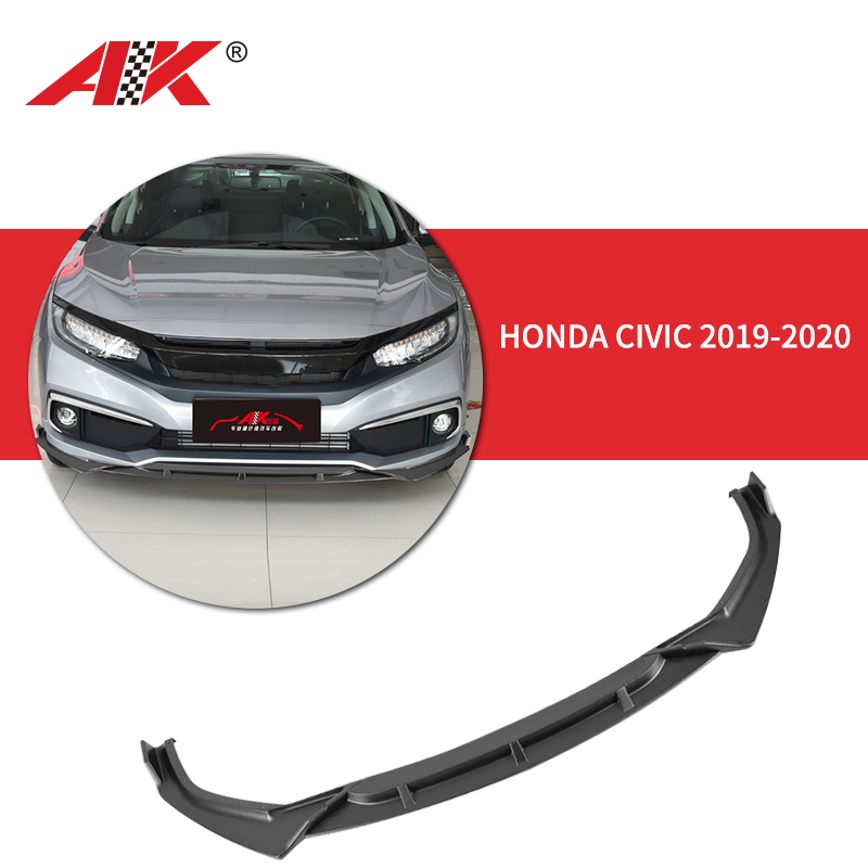AK-89513 Honda Civic 2019-2020 front bumper lip