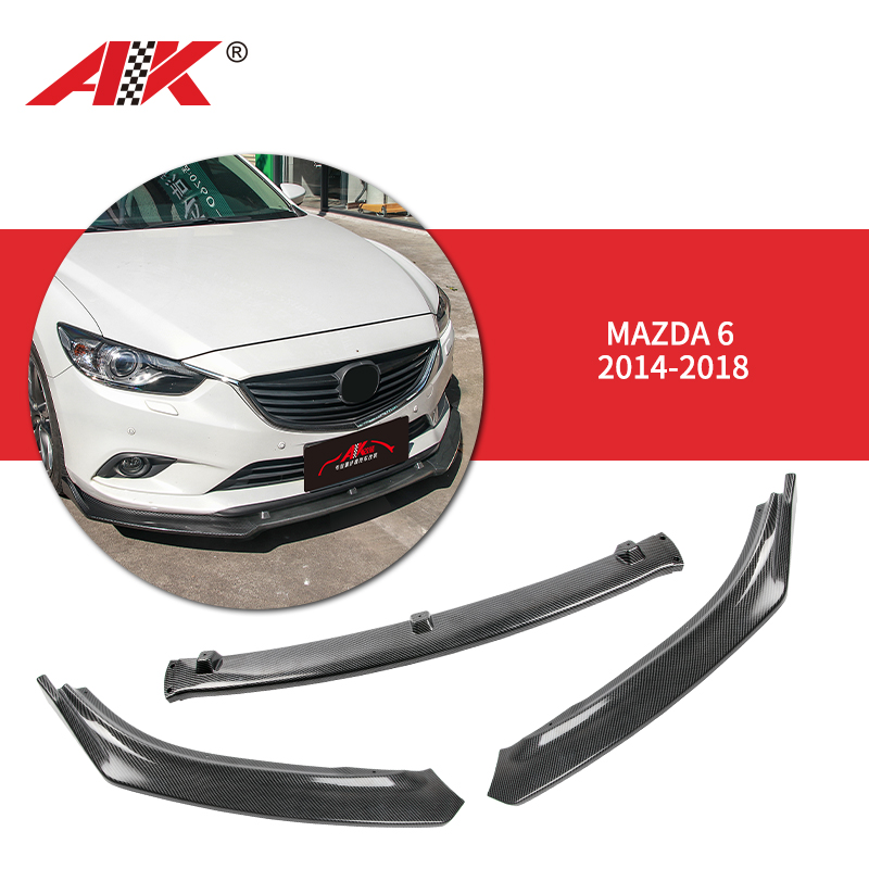 AK-89665 Mazda M6 (2014-2018) front bumper lip