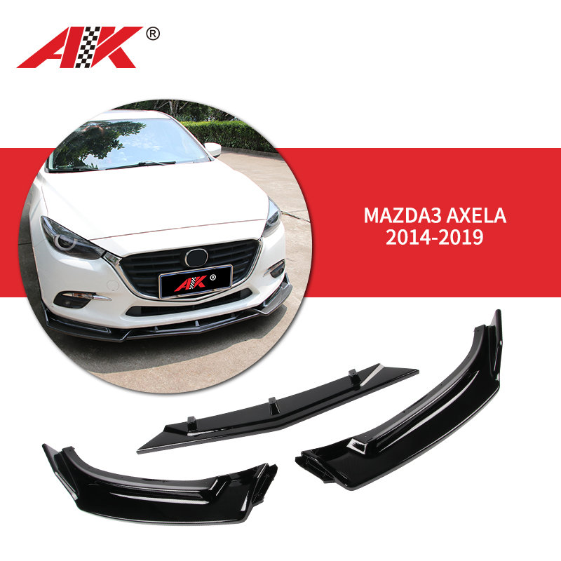 AK-89681 Mazda 3 AXELA 2014-2019 front bumper lip