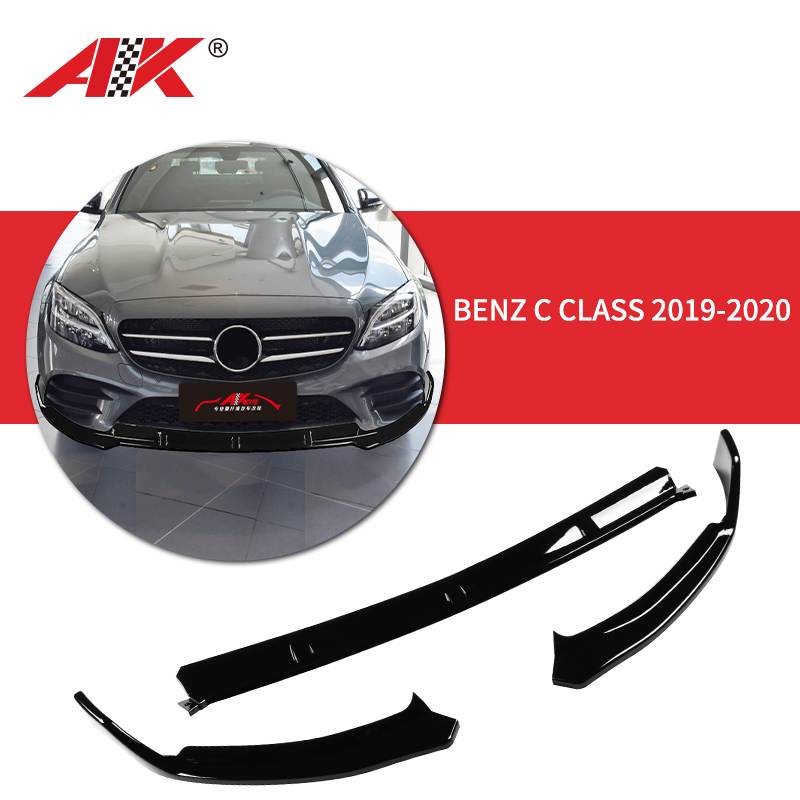 AK-89690 Benz C class 2019-2020 front bumper lip