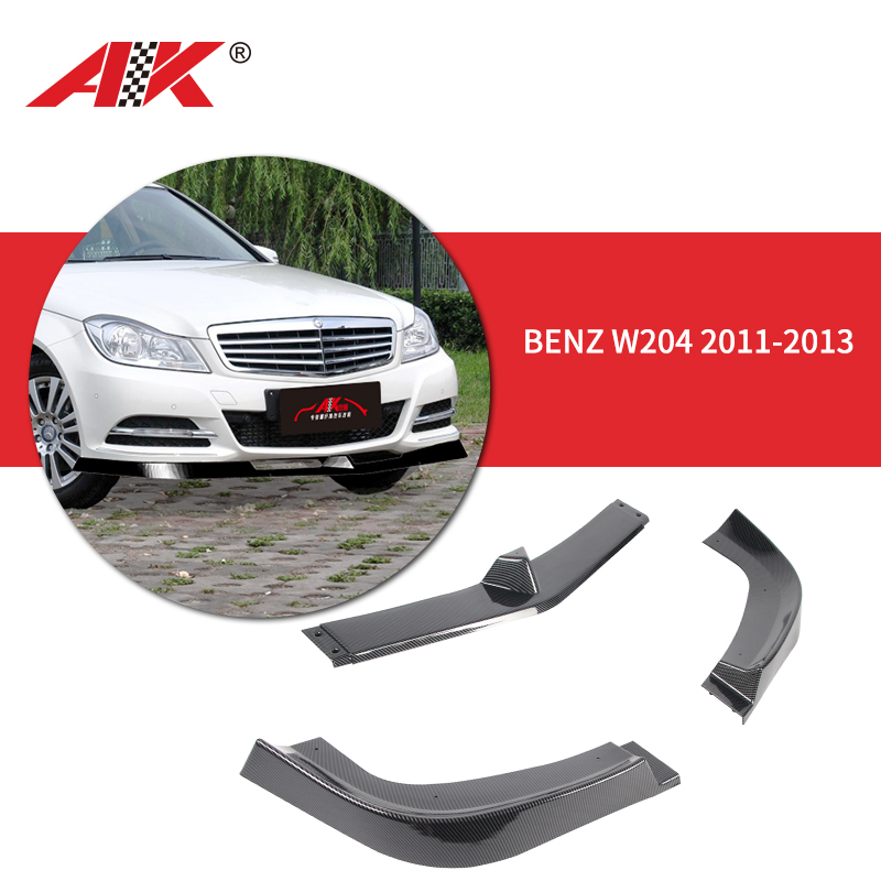 AK-89510 Benz W204 2011-2013 front bumper lip