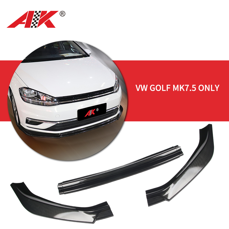 AK-89518 Golf 7.5 not fit for Rline , gti and R . front bumper 