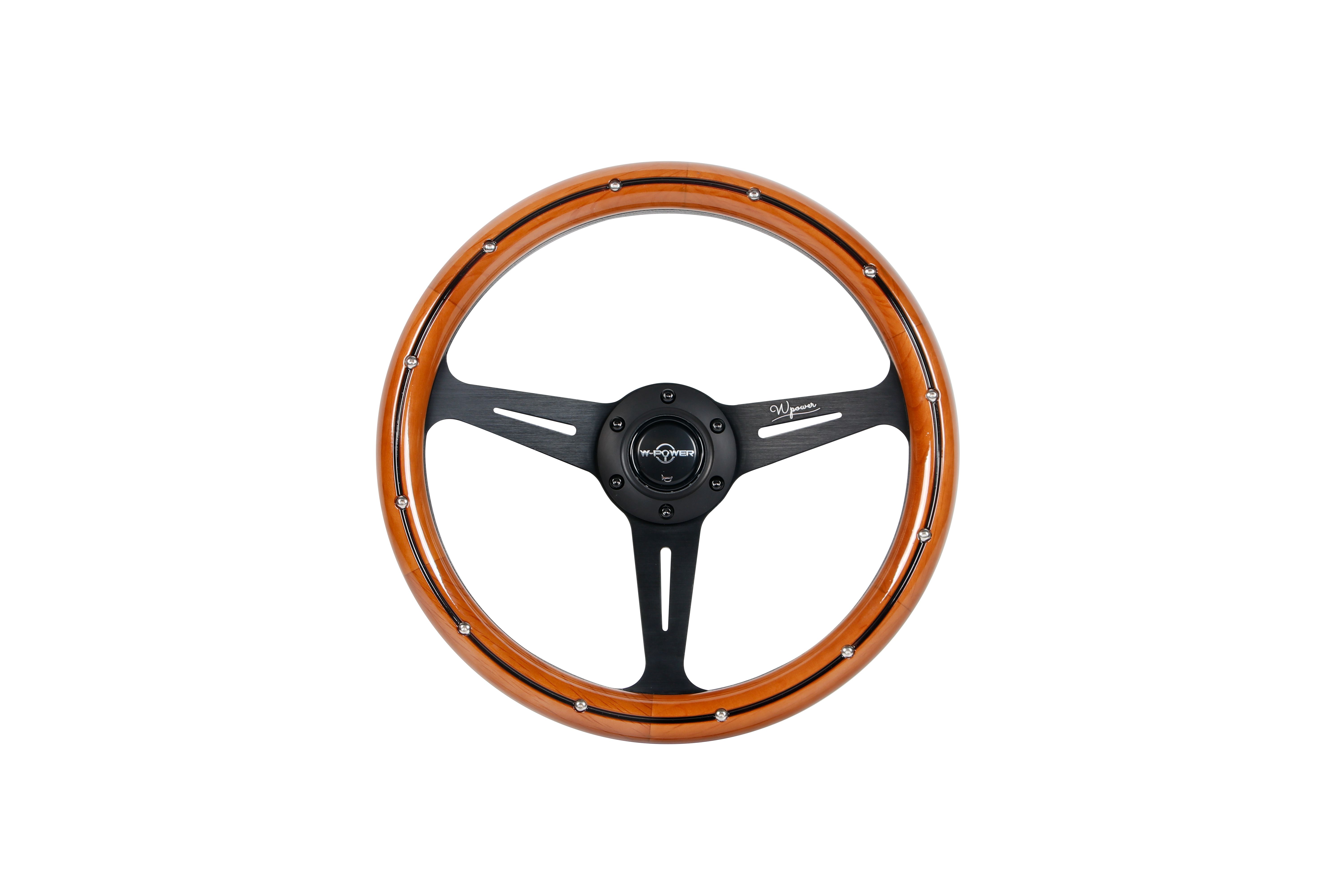 AK-8952 wood steering wheel