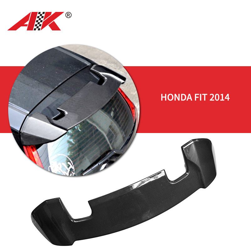 AK-6401 Honda Fit 2014 Carbon Fiber Rear Spoiler